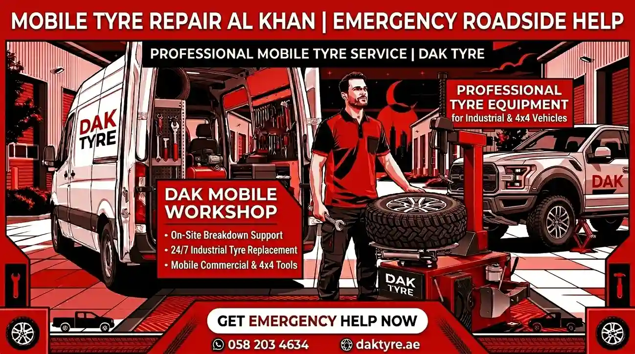 Mobile Tyre Repair Al Khan